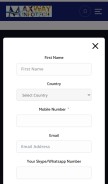 How maxwayinfotech.com looks like on a mobile device such as an iPhone.