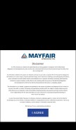 How mayfairhousing.com looks like on a mobile device such as an iPhone.