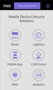 How mce-sys.com looks like on a mobile device such as an iPhone.