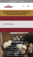 How mcmurrayhatchery.com looks like on a mobile device such as an iPhone.