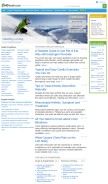 How md-health.com looks like on a mobile device such as an iPhone.