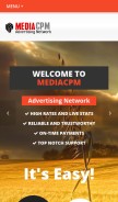 How mediacpm.pl looks like on a mobile device such as an iPhone.