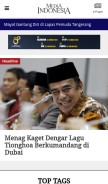 How mediaindonesia.com looks like on a mobile device such as an iPhone.
