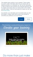 How mediasite.com looks like on a mobile device such as an iPhone.