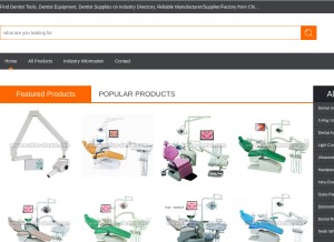 How medical-instruments-mould.com looks like on a tablet such as an iPad.