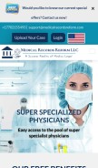 How medicalrecordsreform.com looks like on a mobile device such as an iPhone.