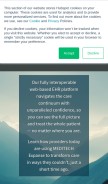 How meditech.com looks like on a mobile device such as an iPhone.