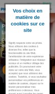 How meethue.com looks like on a mobile device such as an iPhone.
