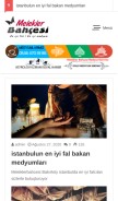 How meleklerbahcesi.com looks like on a mobile device such as an iPhone.