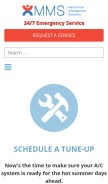 How memaso.com looks like on a mobile device such as an iPhone.