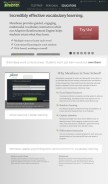 How membean.com looks like on a mobile device such as an iPhone.