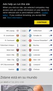 How memedeportes.com looks like on a mobile device such as an iPhone.
