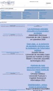 How memoireonline.com looks like on a mobile device such as an iPhone.