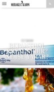 How meraklikadin.com looks like on a mobile device such as an iPhone.