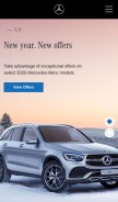 How mercedes-benz.ca looks like on a mobile device such as an iPhone.