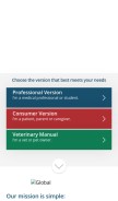 How merckmanuals.com looks like on a mobile device such as an iPhone.