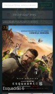 How mestredosfilmes.com looks like on a mobile device such as an iPhone.