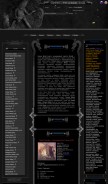 How metal-tracker.com looks like on a mobile device such as an iPhone.