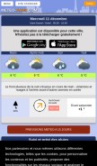 How meteo-paris.com looks like on a mobile device such as an iPhone.