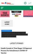 How metisnation-sask.com looks like on a mobile device such as an iPhone.