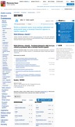 How mfcr.cz looks like on a mobile device such as an iPhone.