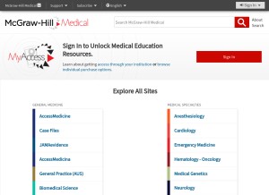 How mhmedical.com looks like on a tablet such as an iPad.