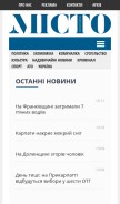 How mi100.info looks like on a mobile device such as an iPhone.