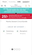 How michaelsweddings.com looks like on a mobile device such as an iPhone.