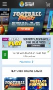 How michiganlottery.com looks like on a mobile device such as an iPhone.