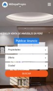 How midepapropio.com looks like on a mobile device such as an iPhone.
