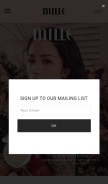 How millebeautemalaysia.com looks like on a mobile device such as an iPhone.