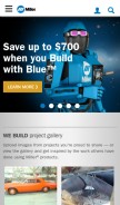 How millerwelds.com looks like on a mobile device such as an iPhone.