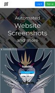 How miniature.io looks like on a mobile device such as an iPhone.