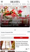 How minimalisti.com looks like on a mobile device such as an iPhone.