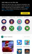 How miniplay.com looks like on a mobile device such as an iPhone.