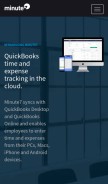 How minute7.com looks like on a mobile device such as an iPhone.
