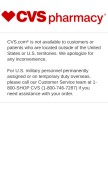 How minuteclinic.com looks like on a mobile device such as an iPhone.
