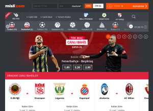 How misli.com looks like on a tablet such as an iPad.