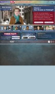 How mission-us.org looks like on a mobile device such as an iPhone.