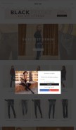 How missme.com looks like on a mobile device such as an iPhone.