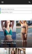 How missprettypink.com looks like on a mobile device such as an iPhone.