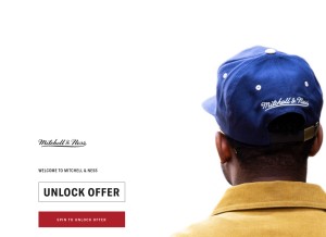 How mitchellandness.com looks like on a tablet such as an iPad.