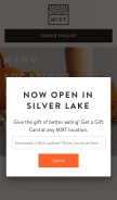 How mixt.com looks like on a mobile device such as an iPhone.