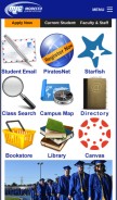 How mjc.edu looks like on a mobile device such as an iPhone.