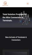 How mjterminals.com looks like on a mobile device such as an iPhone.
