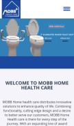 How mobbhhc.com looks like on a mobile device such as an iPhone.
