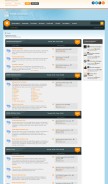 How mobilarian.com looks like on a mobile device such as an iPhone.