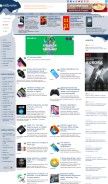 How mobile-review.com looks like on a mobile device such as an iPhone.