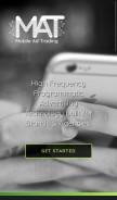 How mobileadtrading.com looks like on a mobile device such as an iPhone.