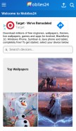 How mobiles24.co looks like on a mobile device such as an iPhone.